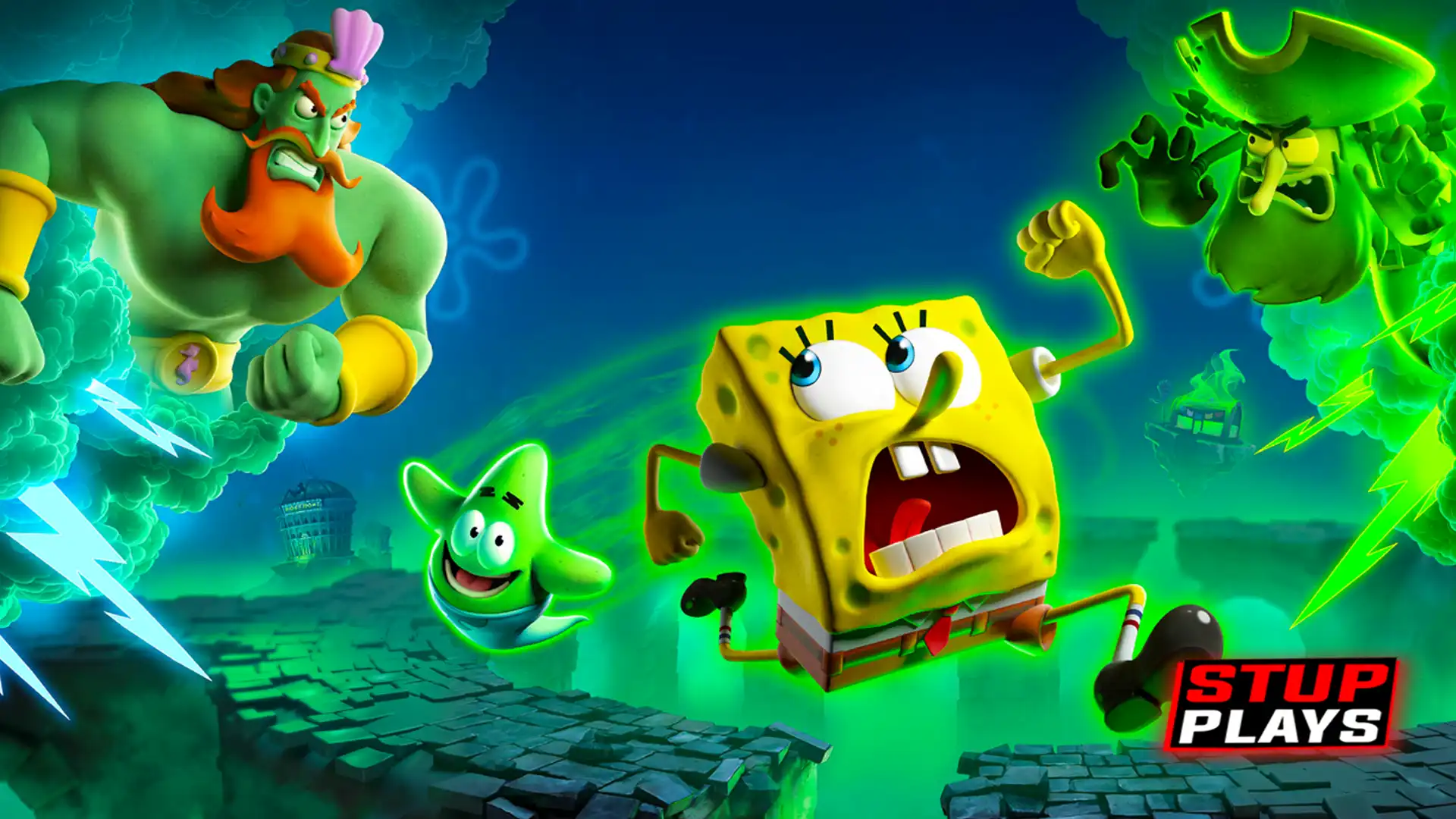 Spongebob Squarepants Titans Of The Tide